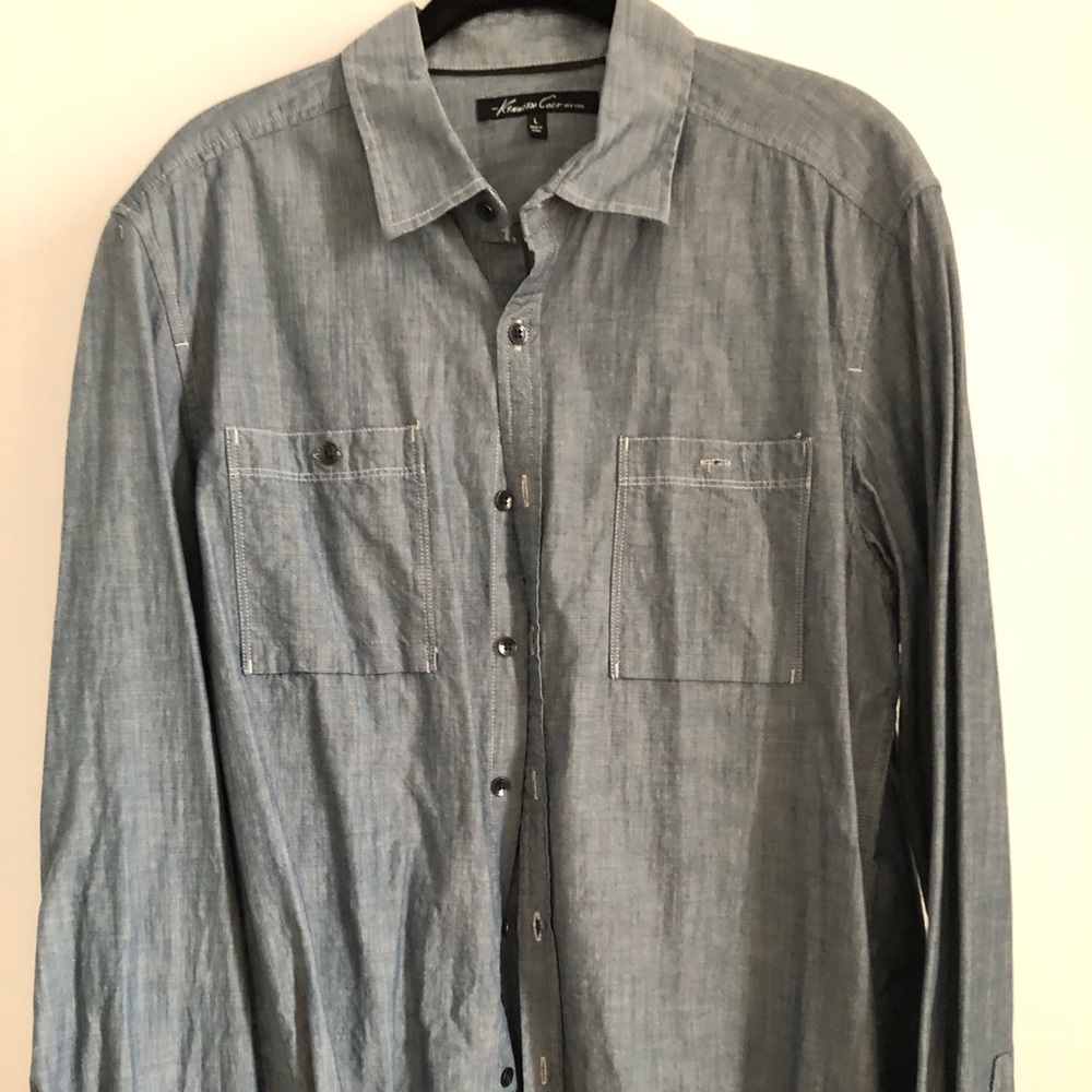 Kenneth Cole Chambray Shirt